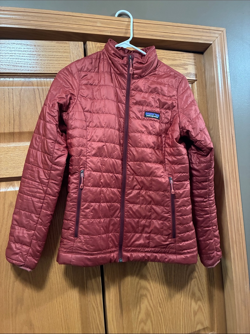 Patagonia Women's Quilted Jacket - Rust Red